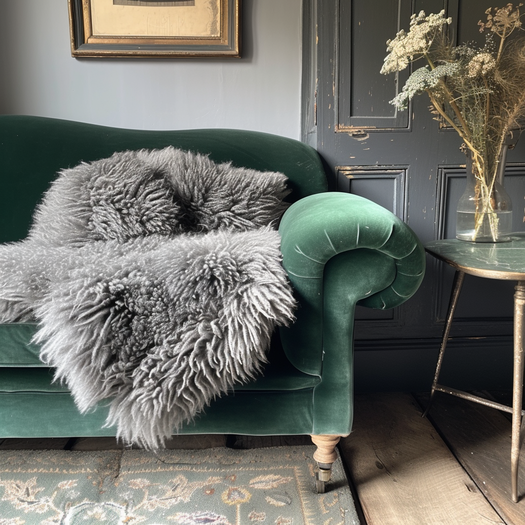 Natural Premium New Zealand Sheepskin Rug & Throw, Single (20 Colours)