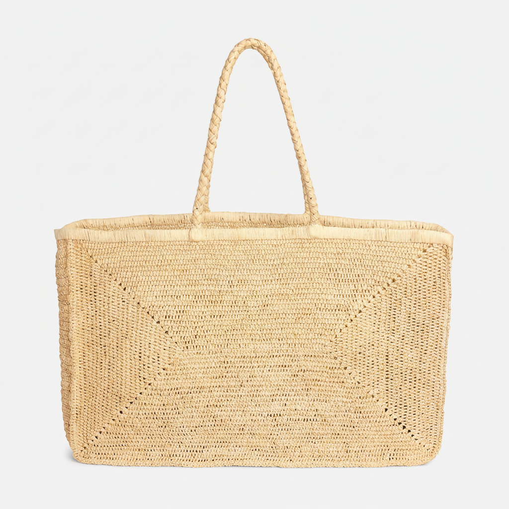 Isotta Raffia Basket by Clemés