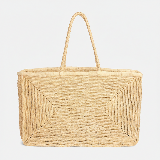 Isotta Raffia Basket by Clemés