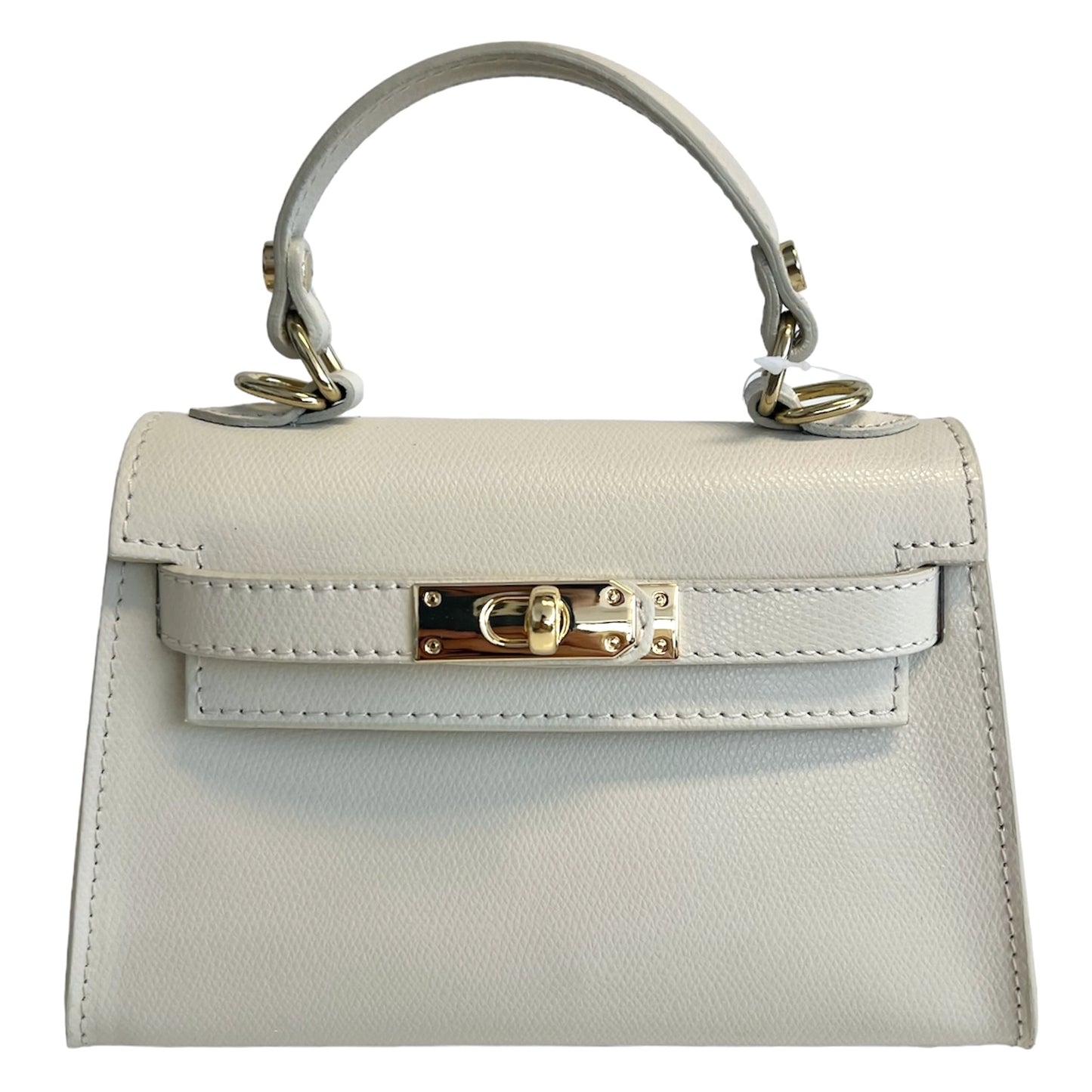 The Mini Kelly Leather Handbag Reimagined by Clemés (20 Colours)