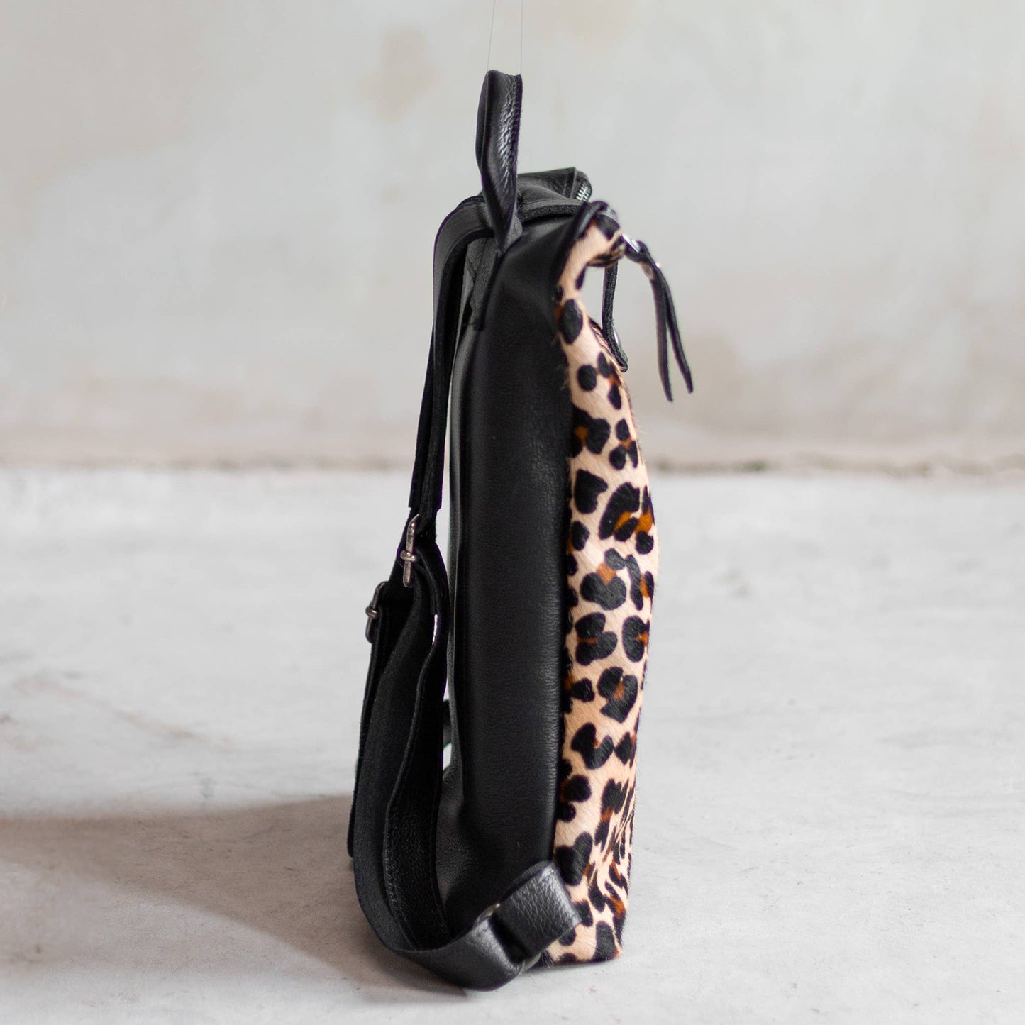 Sandra Cowhide & Leather Backpack by Clemés