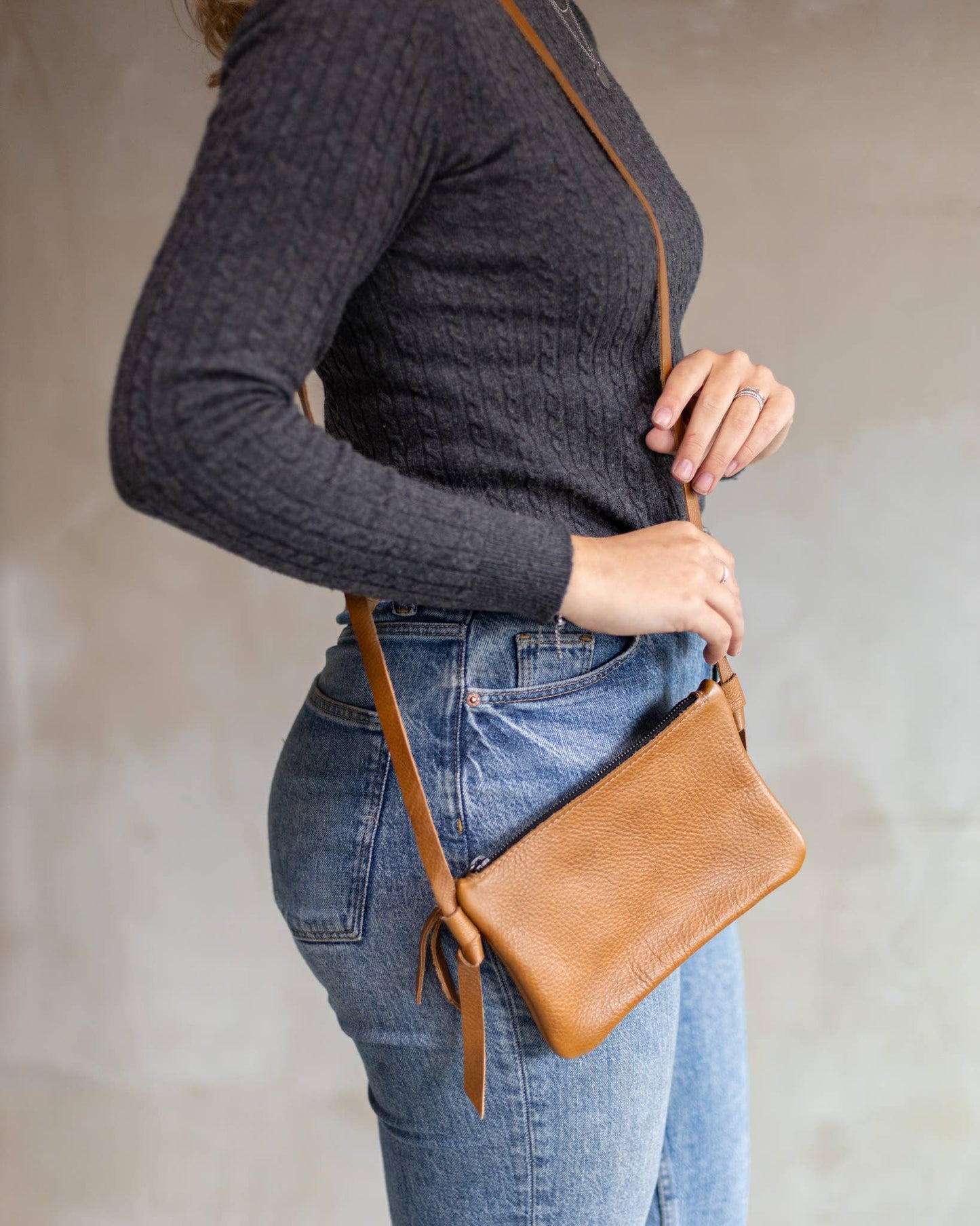 Anouk Cowhide Crossbody by Clemes