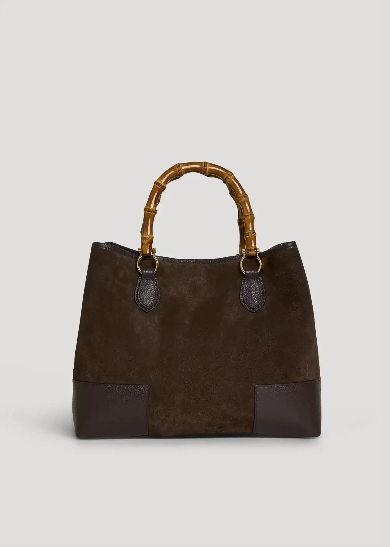Ginevra Suede Bamboo Tote Bag by Clemés