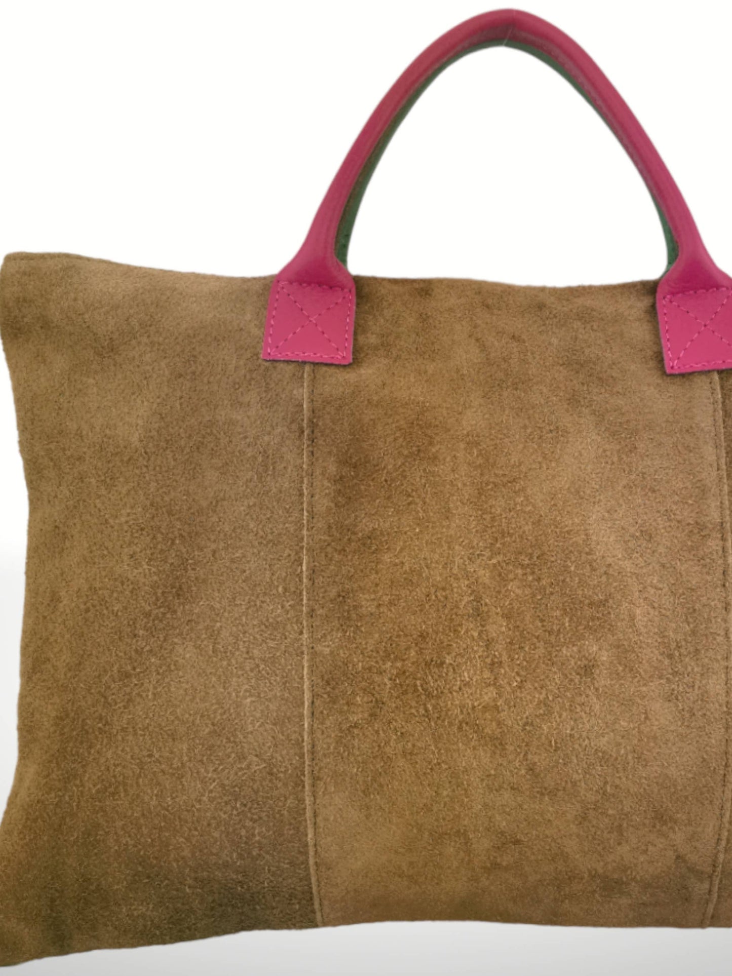 Milano Suede Leather Shoulder Bag & Handbag