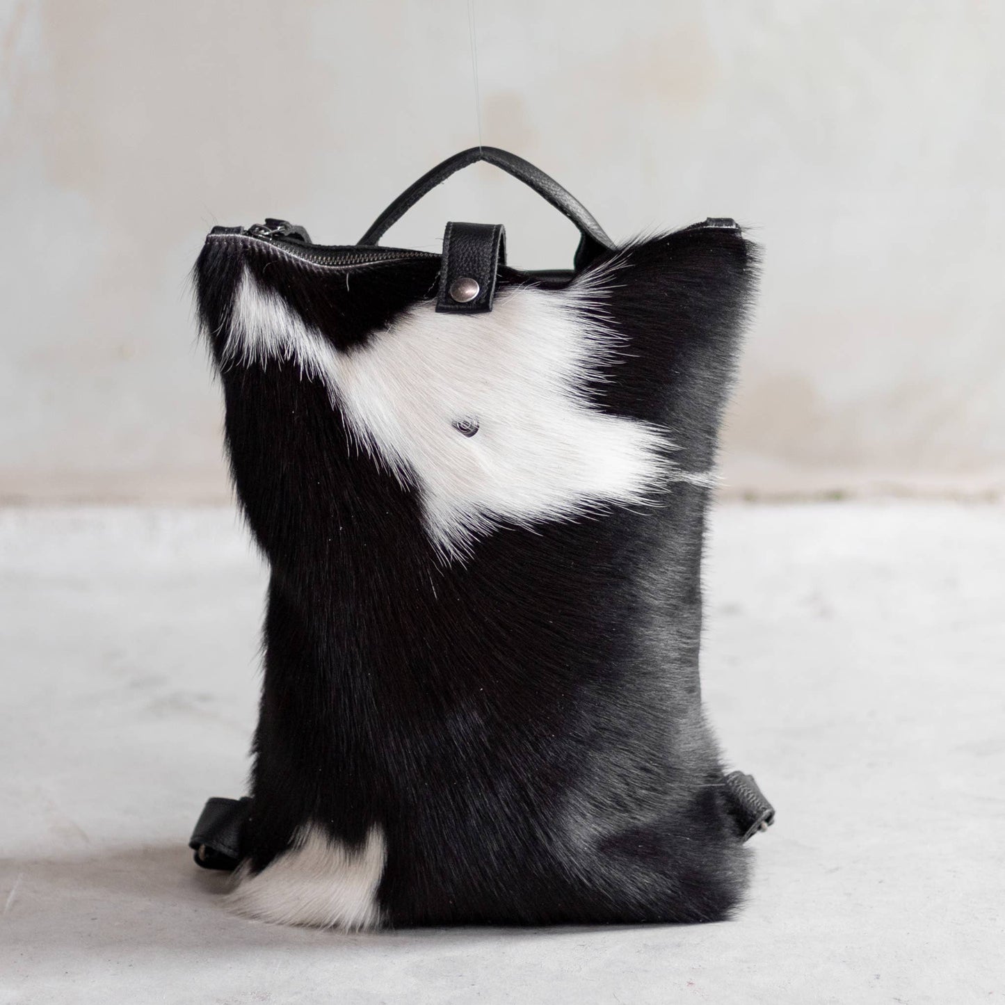 Sandra Cowhide & Leather Backpack by Clemés