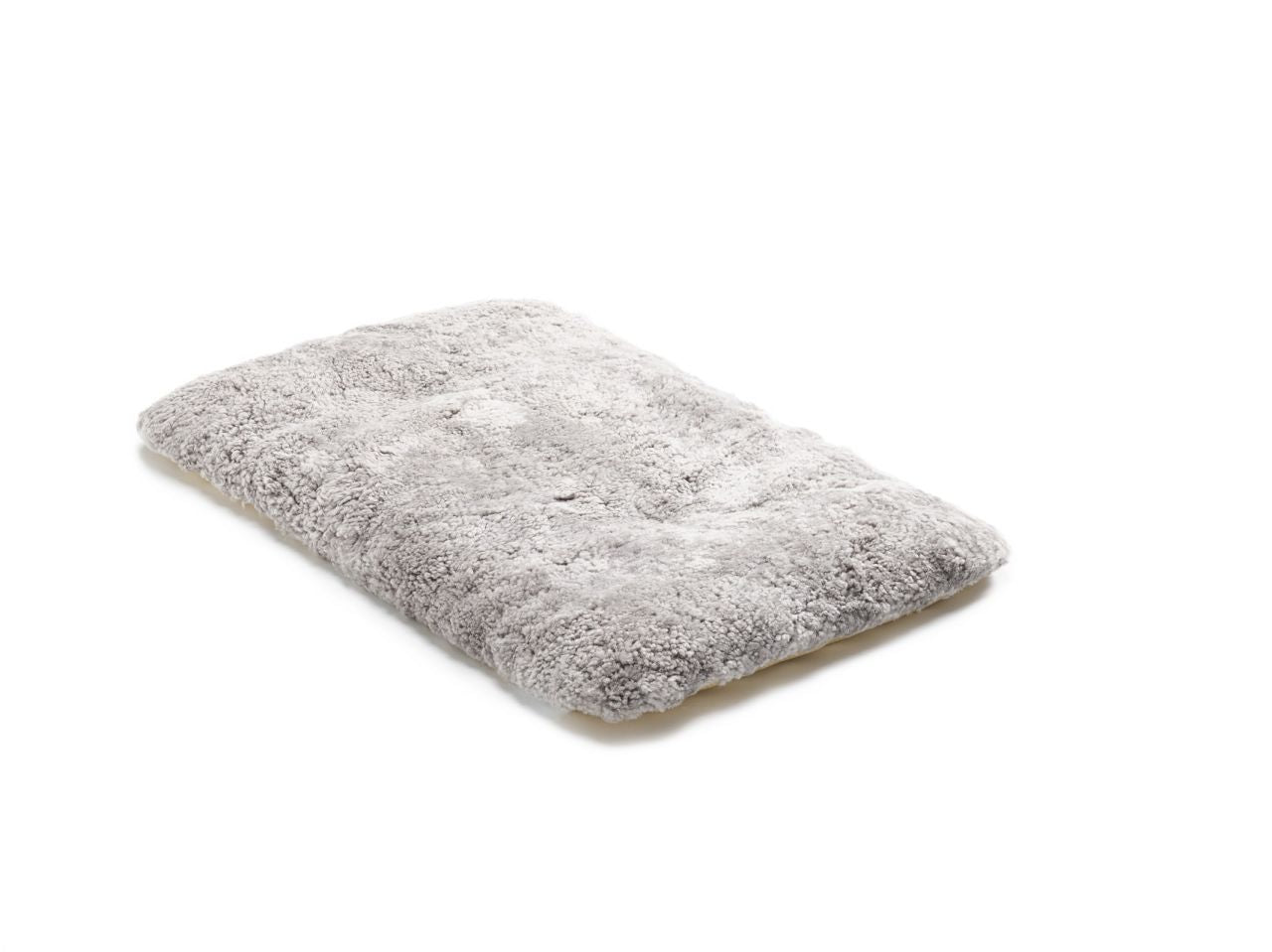 Curly Wool Pet Mat, Grey