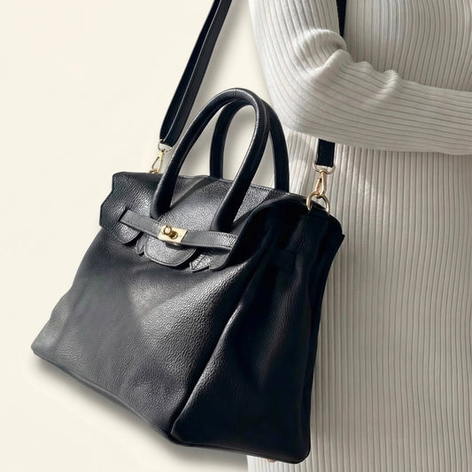 Valentina Maxi Leather Tote by Clemés