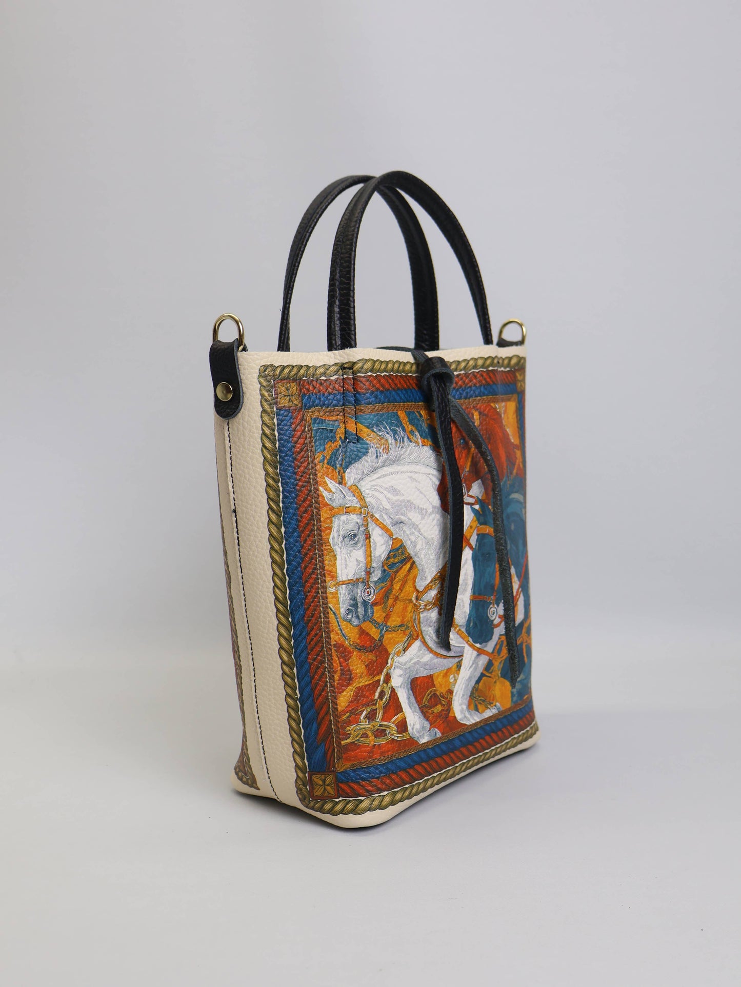 Giada Printed Leather Tote by Clemés (14 Prints)