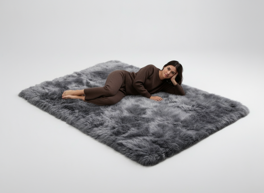 Natural Premium Sheepskin Rectangle Rug, X-Large, W120 x L180 cm