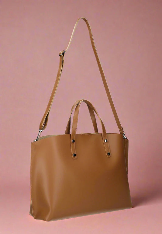 Maxime Leather Bag with Shoulder Strap by Clemés (9 Colours)