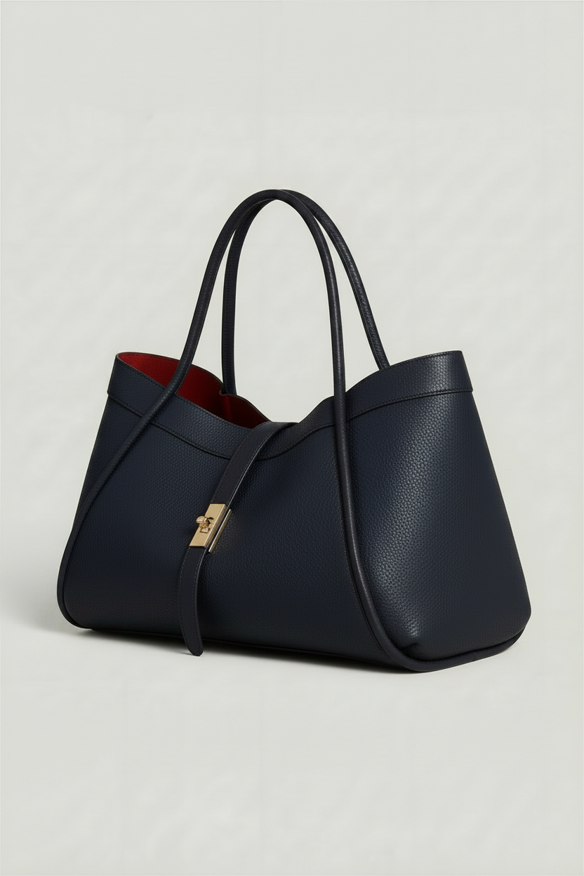 Bianca Large Leather Handbag by Clemés