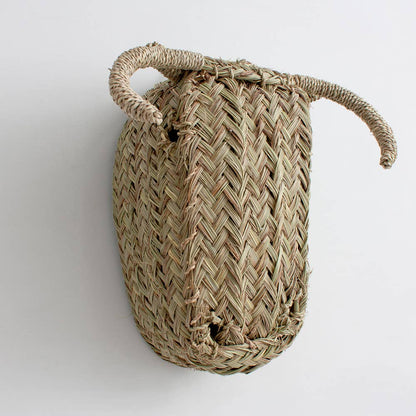 Large Woven Animal Head, Buffalo