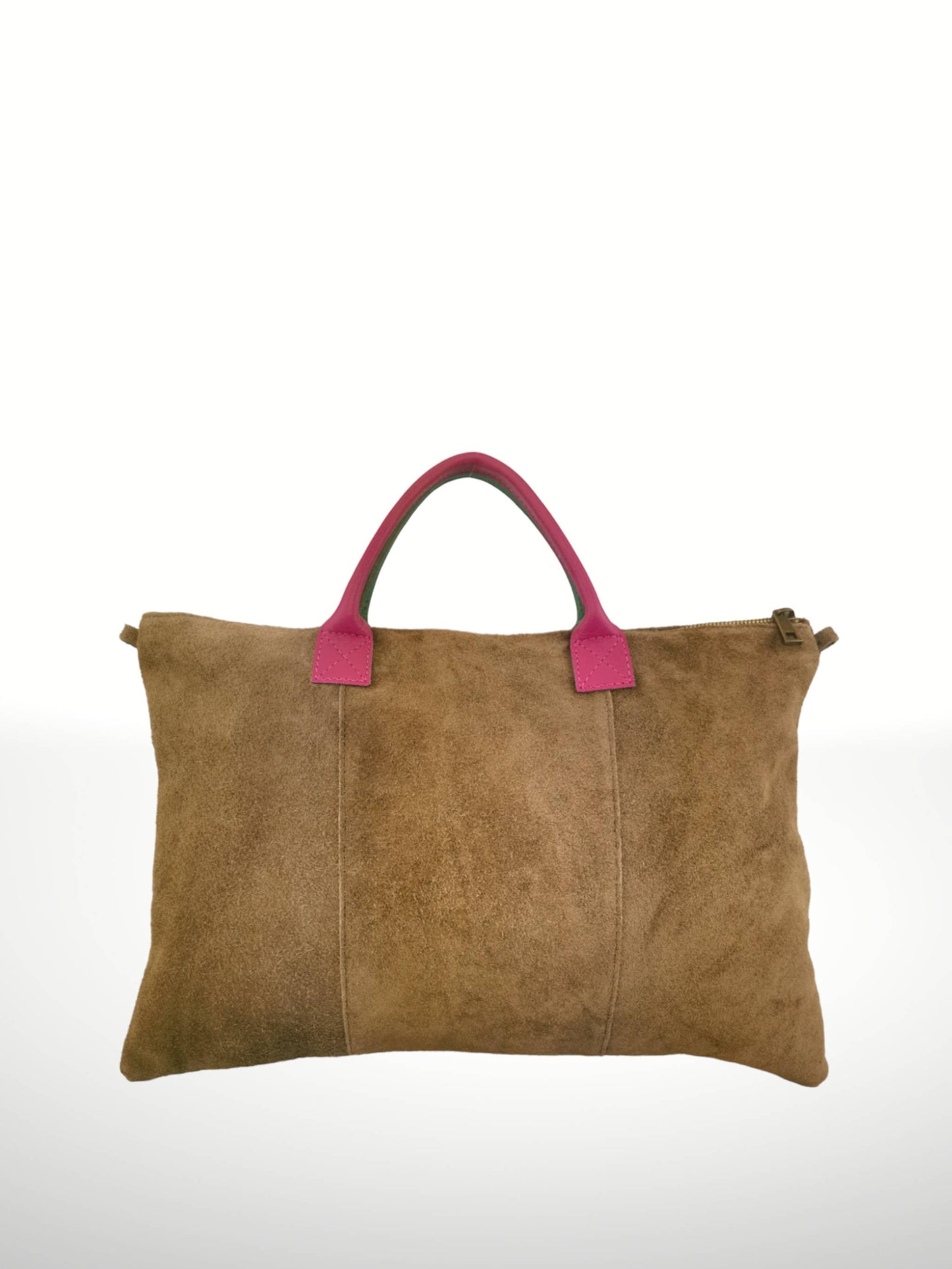 Milano Suede Leather Shoulder Bag & Handbag