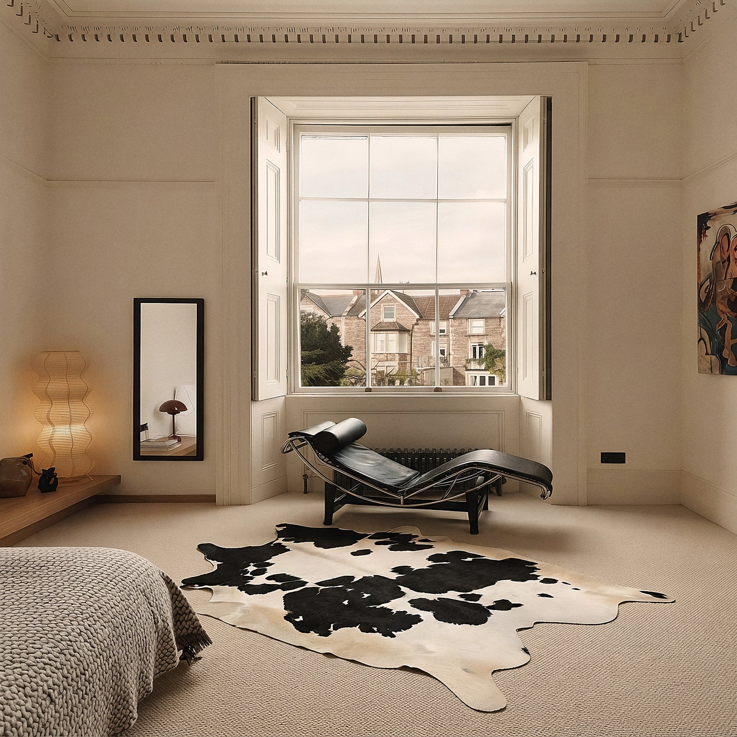Natural Brazilian Cowhide 218 x 231 cm