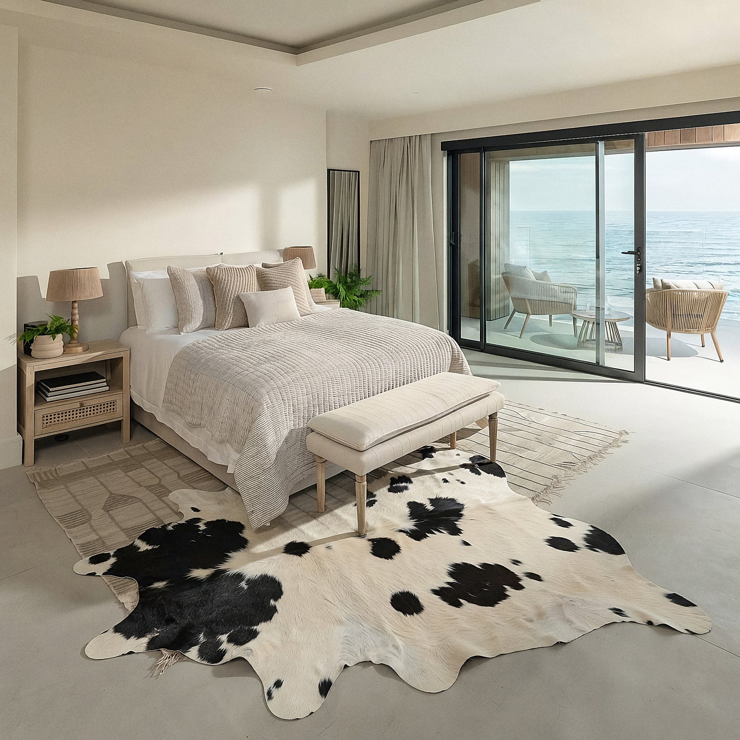 Natural Brazilian Cowhide 200 x 200 cm