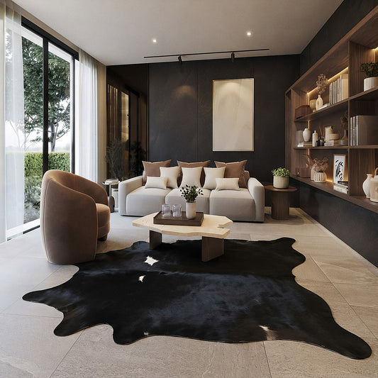 Natural Brazilian Cowhide 201 x 249 cm