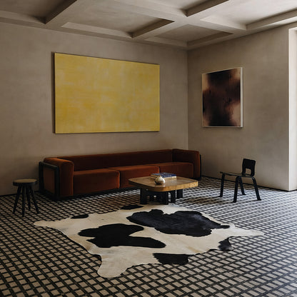 Natural Brazilian Cowhide 206 x 244 cm