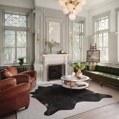 Natural Brazilian Cowhide 201 x 239 cm