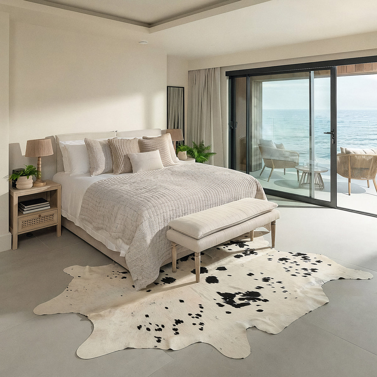 Natural Brazilian Cowhide 234 x 264 cm