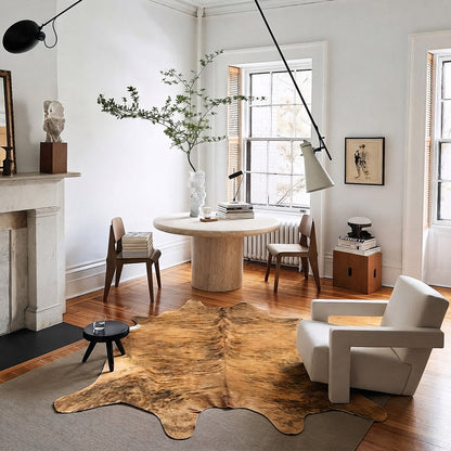 Natural Brazilian Cowhide 218 x 236 cm