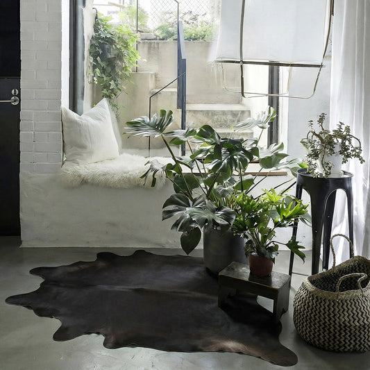Natural Brazilian Cowhide 218 x 246 cm