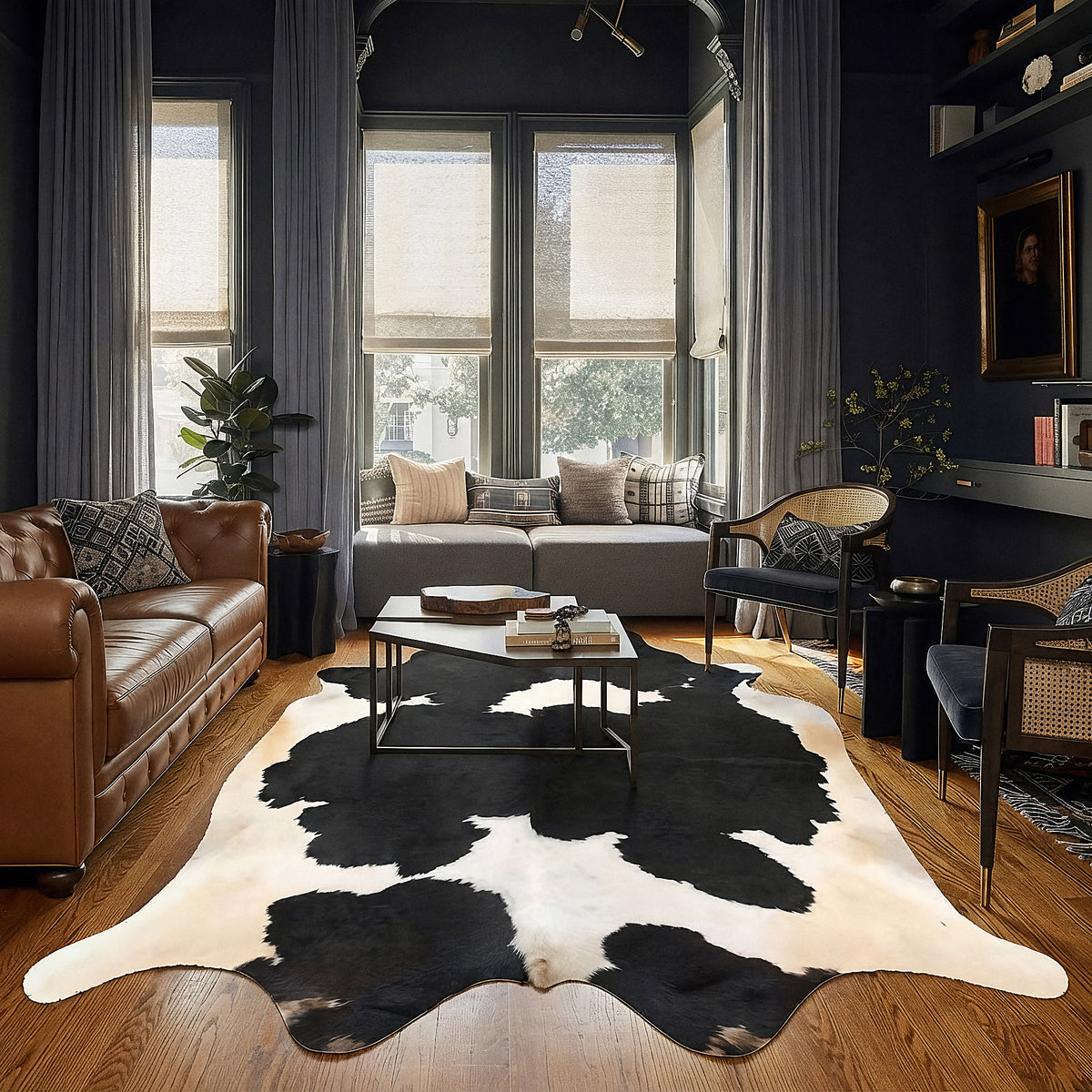 Natural Brazilian Cowhide 193 x 249 cm