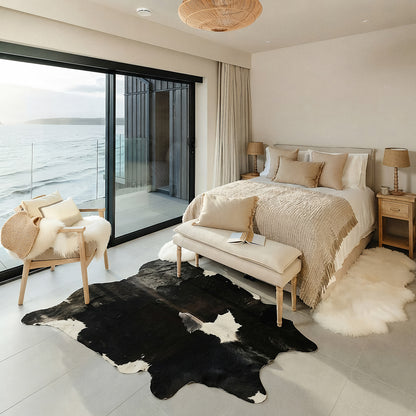 Natural Brazilian Cowhide 208 x 244 cm