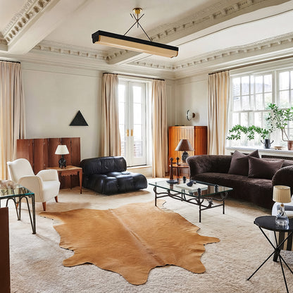 Natural Brazilian Cowhide 234 x 231 cm