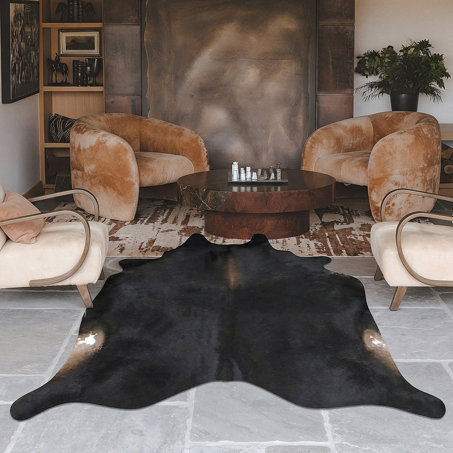 Natural Brazilian Cowhide 234 x 284 cm