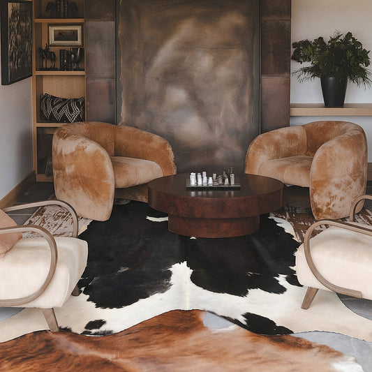 Natural Brazilian Cowhide 201 x 249 cm