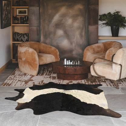 Natural Brazilian Cowhide 208 x 224 cm