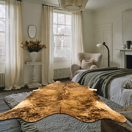 Natural Brazilian Cowhide 218 x 236 cm