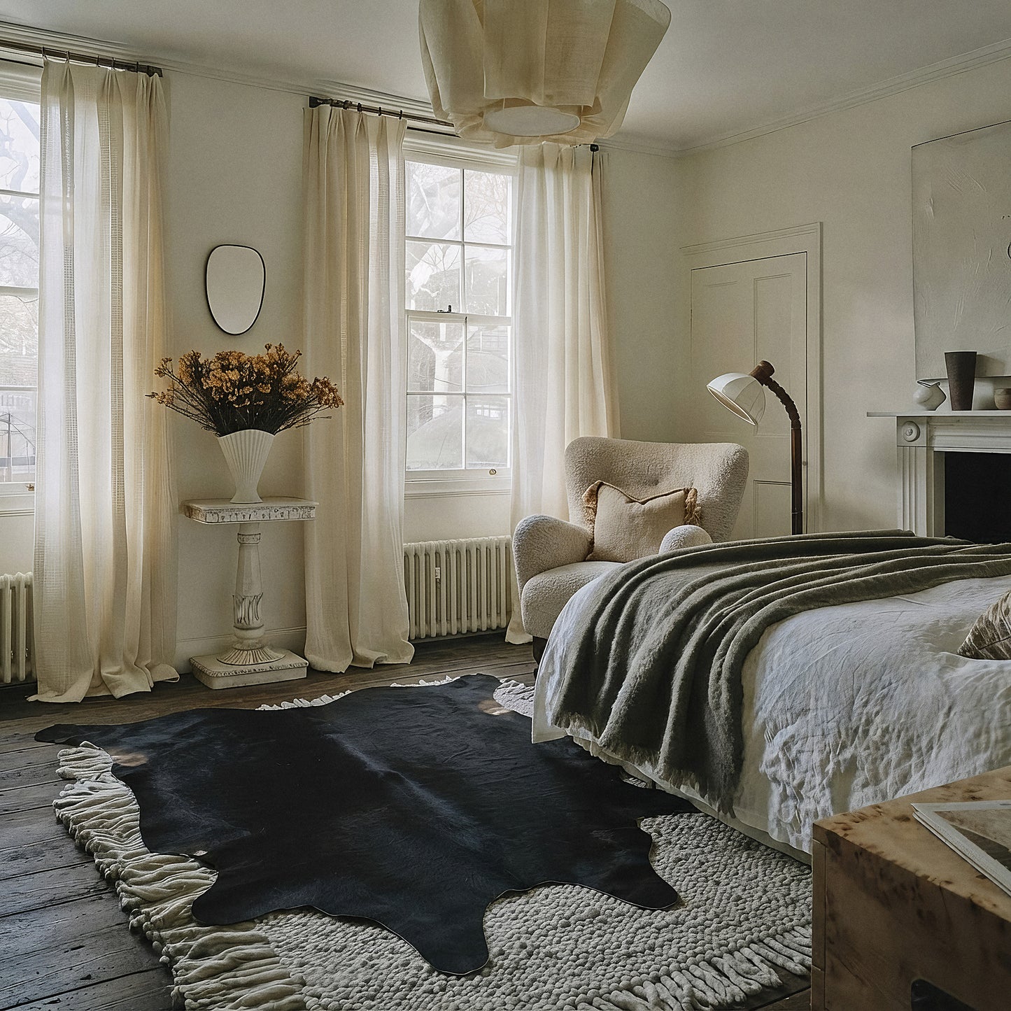 Natural Brazilian Cowhide 234 x 284 cm