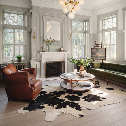 Natural Brazilian Cowhide 218 x 231 cm