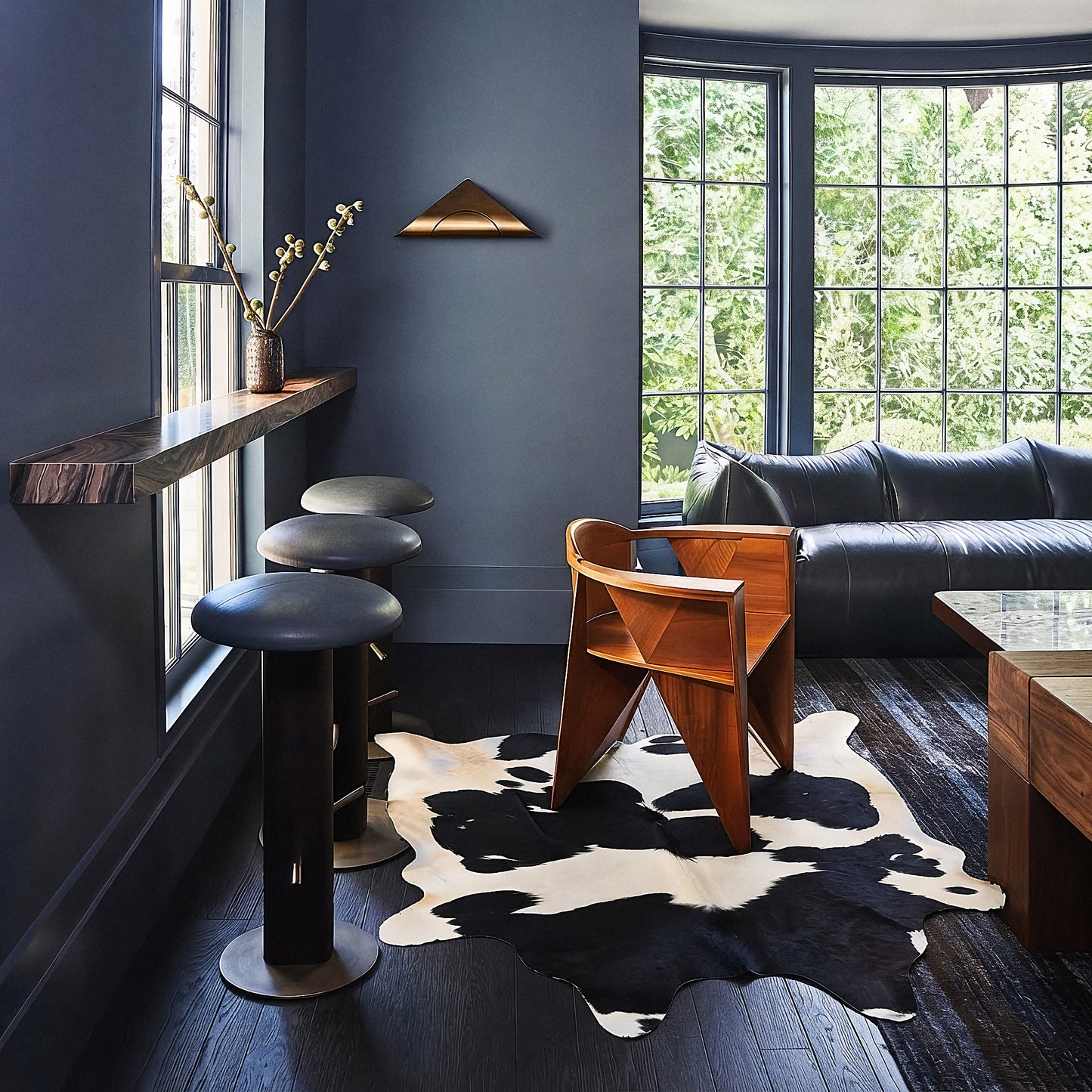 Natural Brazilian Cowhide 218 x 224 cm