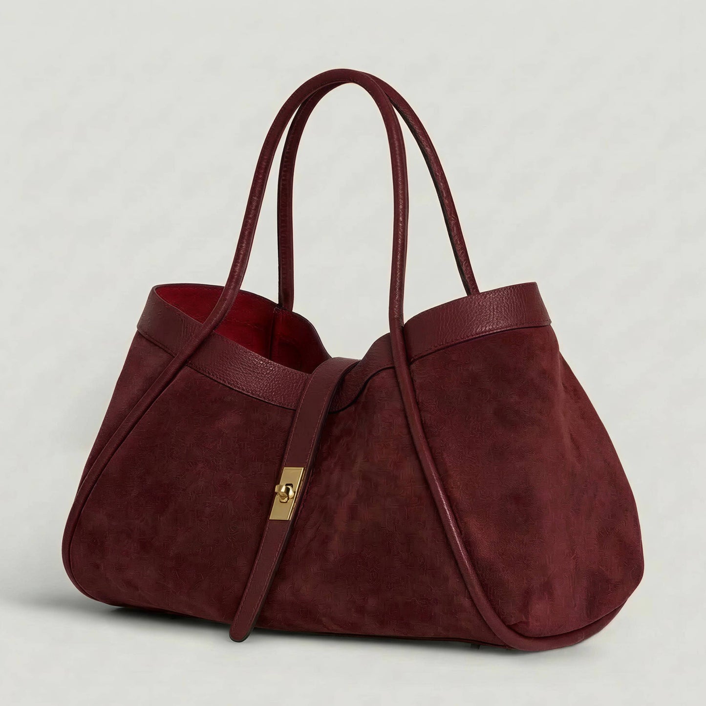 Bianca Suede Handbag by Clemés