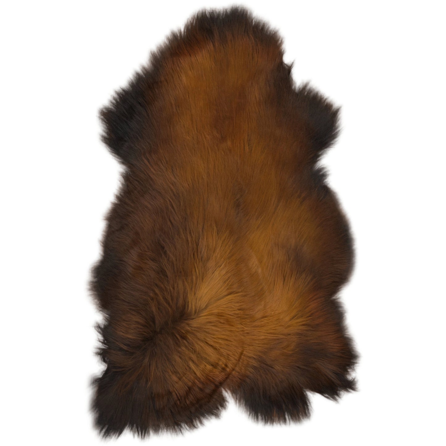 Premium Natural Icelandic Long Wool Sheepskin Rug, X-Large