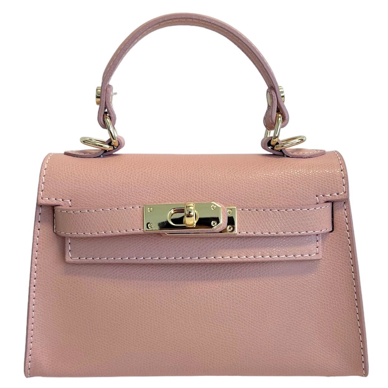 The Mini Kelly Leather Handbag Reimagined by Clemés (8 Colours)