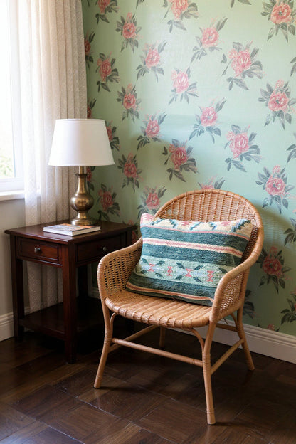 Turkish Kilim Vintage Cushion Cover - 59 x 40 cm