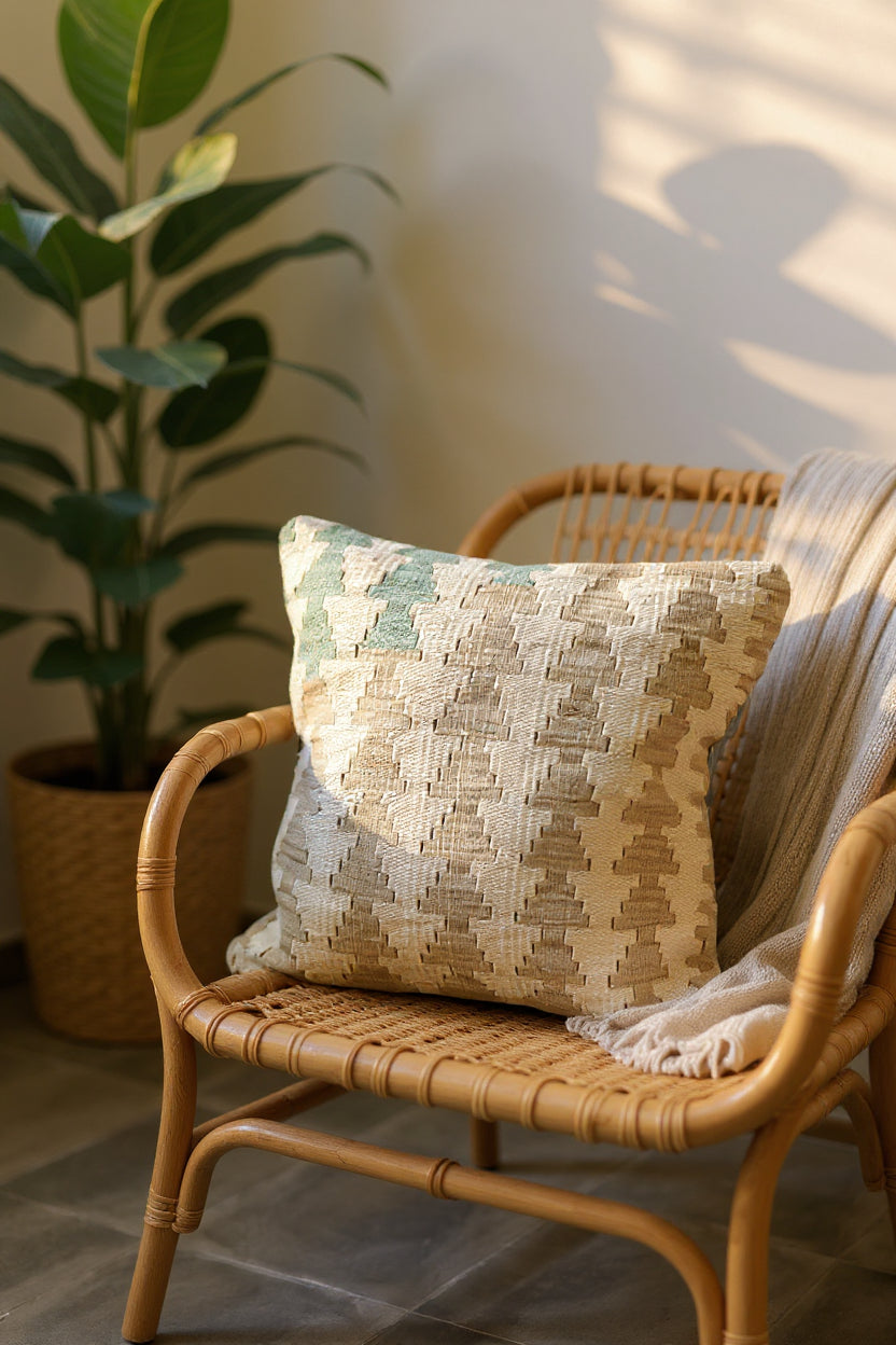 Afghan Kilim Cushion Cover - 45 x 45 cm