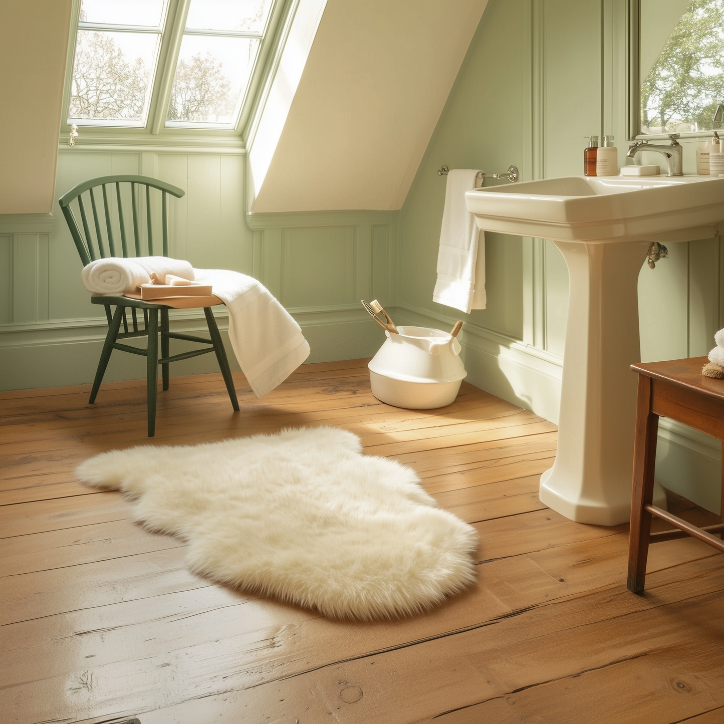 Natural Premium New Zealand Sheepskin Rug & Throw, Single (20 Colours)