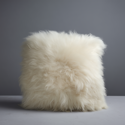 Natural Premium New Zealand Sheepskin Cushion 40 x 40 cm (3 Colours)