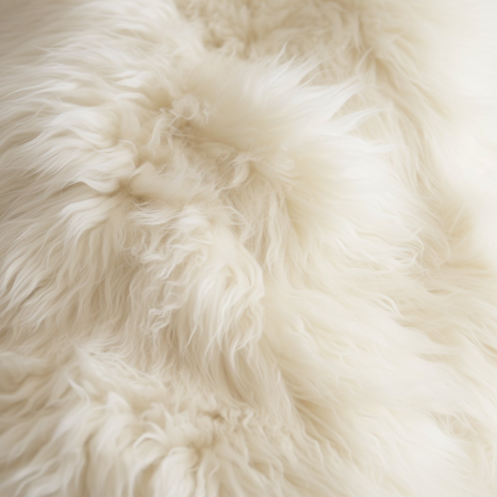 Natural Premium New Zealand Sheepskin Rug & Throw, Single, W55 x L90 cm, Ivory