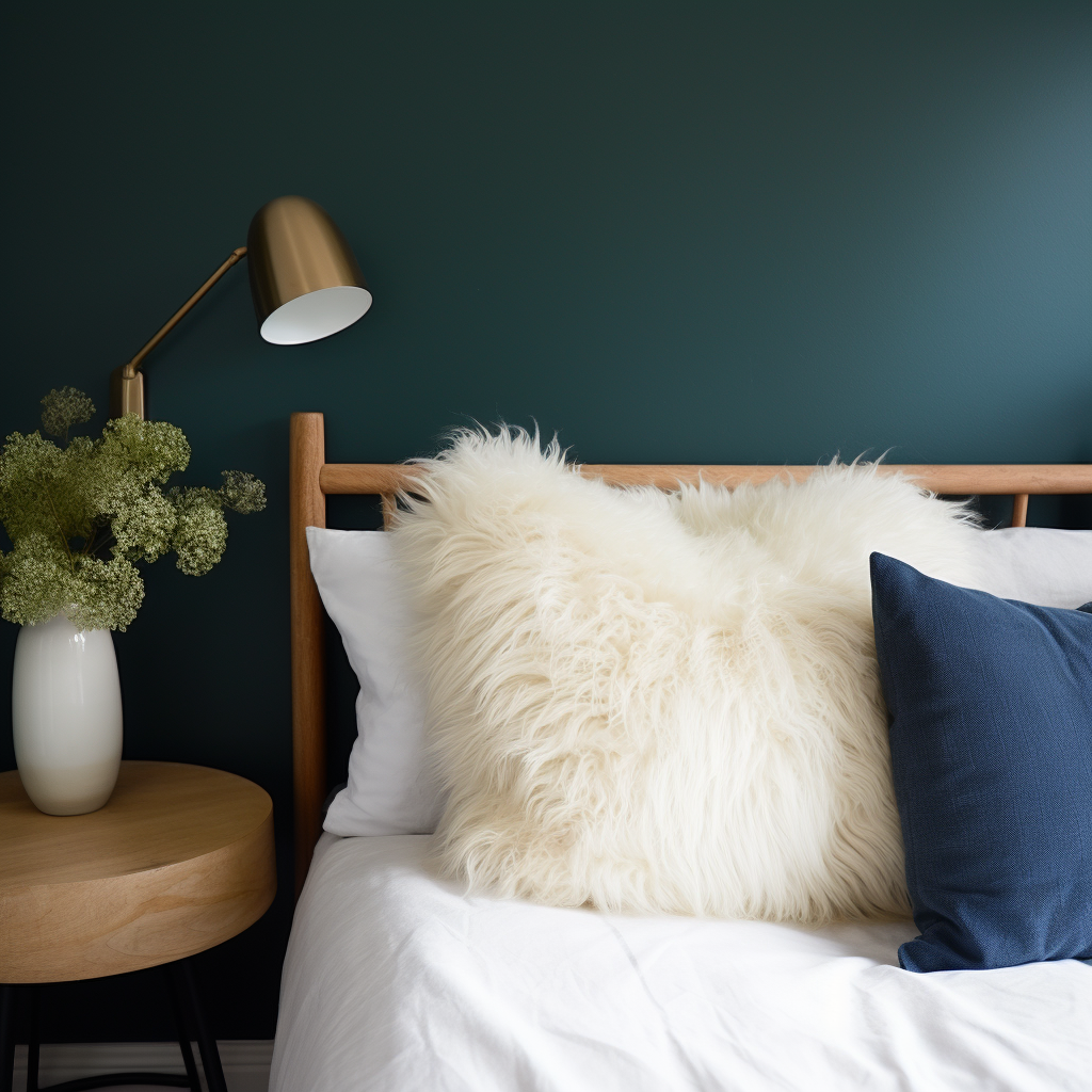 Natural Premium New Zealand Sheepskin Cushion 40 x 40 cm