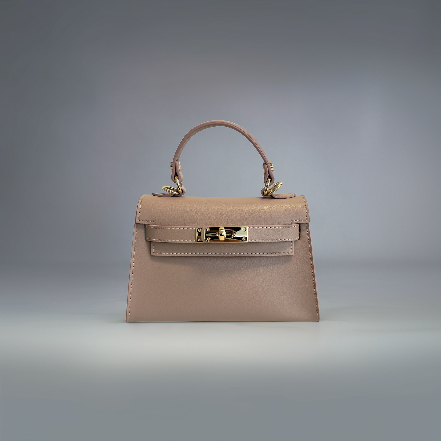 The Mini Kelly Leather Handbag Reimagined by Clemés (8 Colours)
