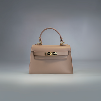 The Mini Kelly Leather Handbag Reimagined by Clemés (8 Colours)