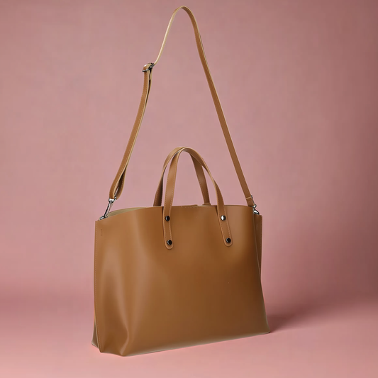 Maxime Leather Bag with Shoulder Strap by Clemés (9 Colours)