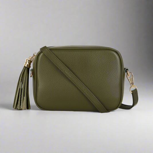 Éloise Genuine Leather Crossbody Bag by Clemés