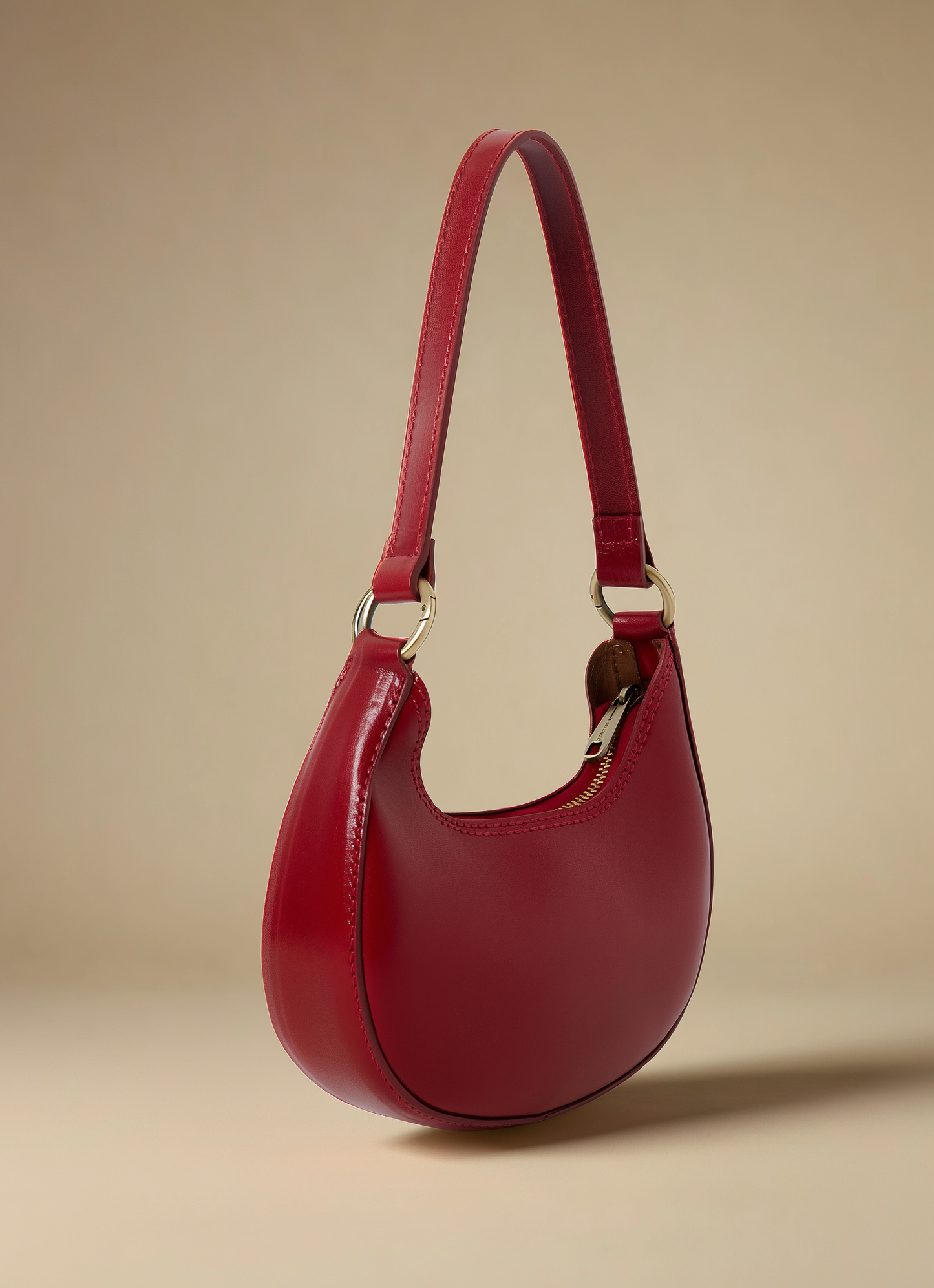 Mezzaluna Genuine Leather Shoulder Bag by Clemés