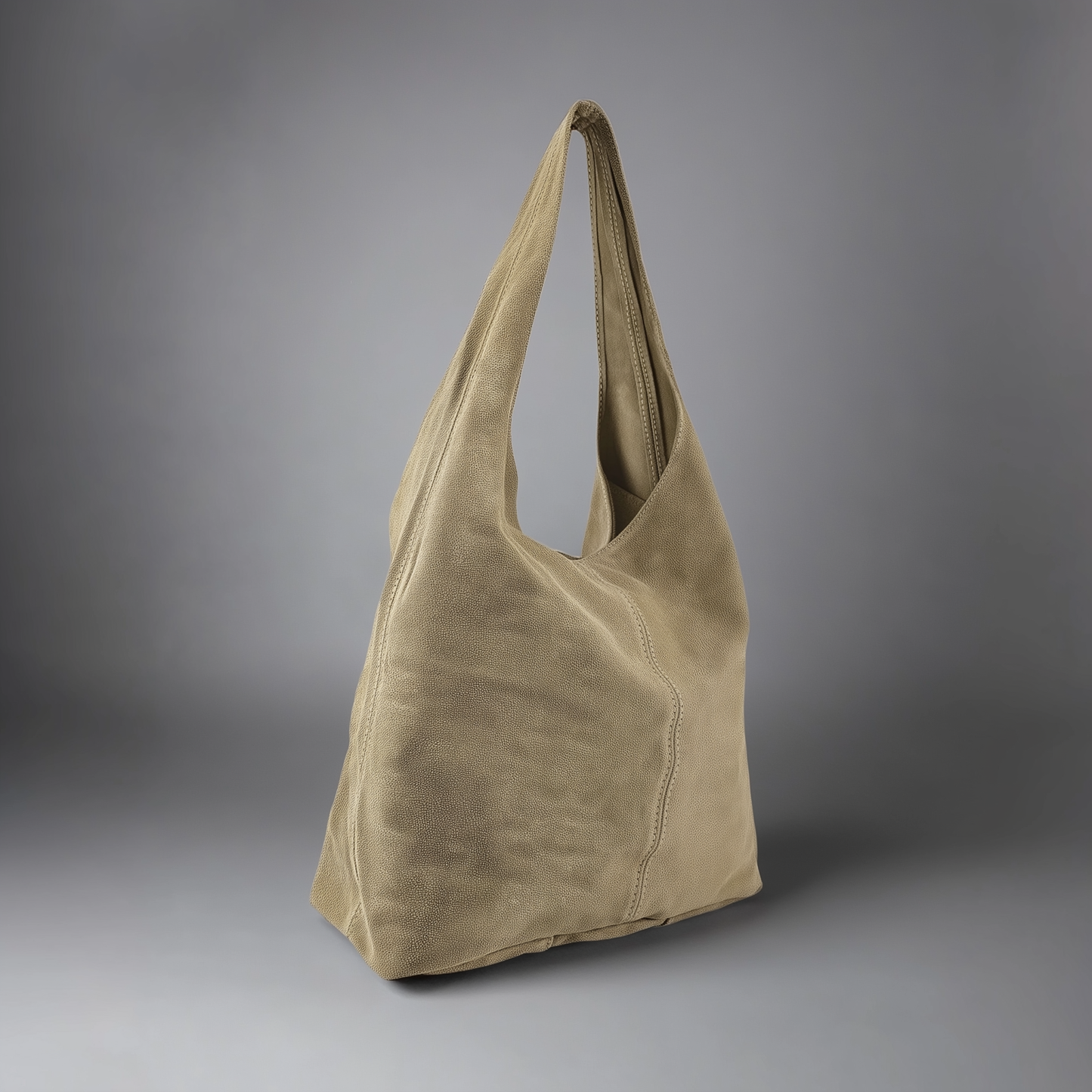 Silvia Suede Leather Slouch Tote Shoulder Bag by Clemés (13 colours)